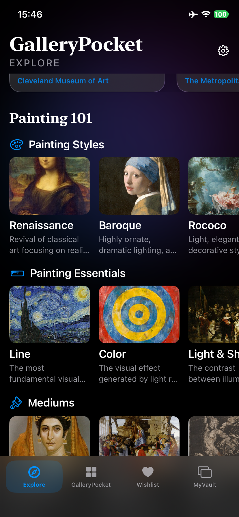Explore and Art 101